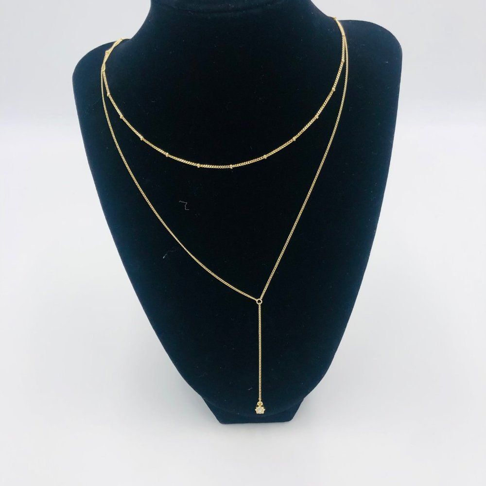 Brand New Park Place Gold Layered Necklace For Women